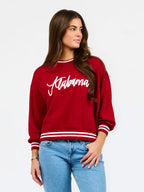 Mary Square Millie Sweatshirt | Alabama Script