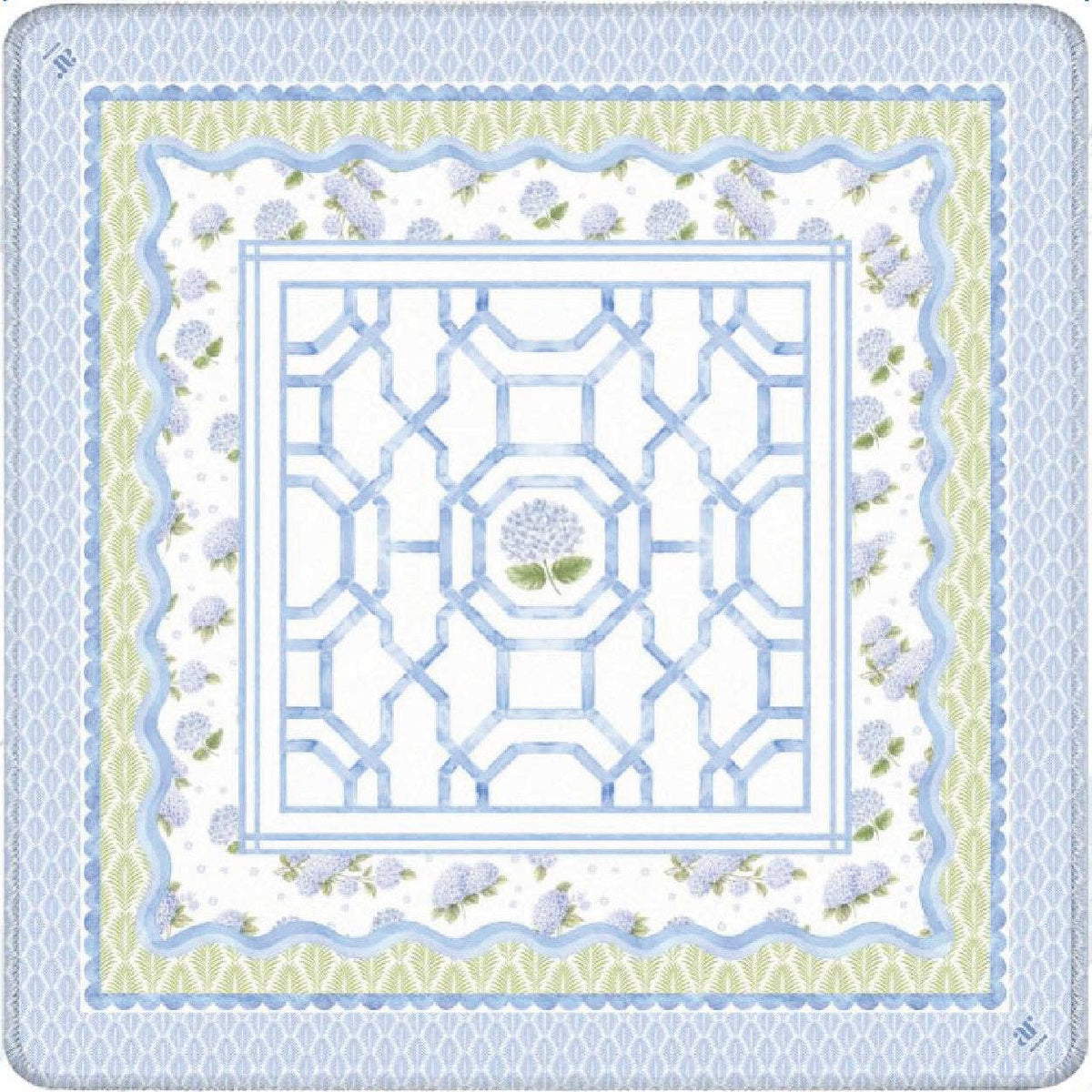 House of Hydrangea Mahjong Mat Preorder Ships Nov 23-26