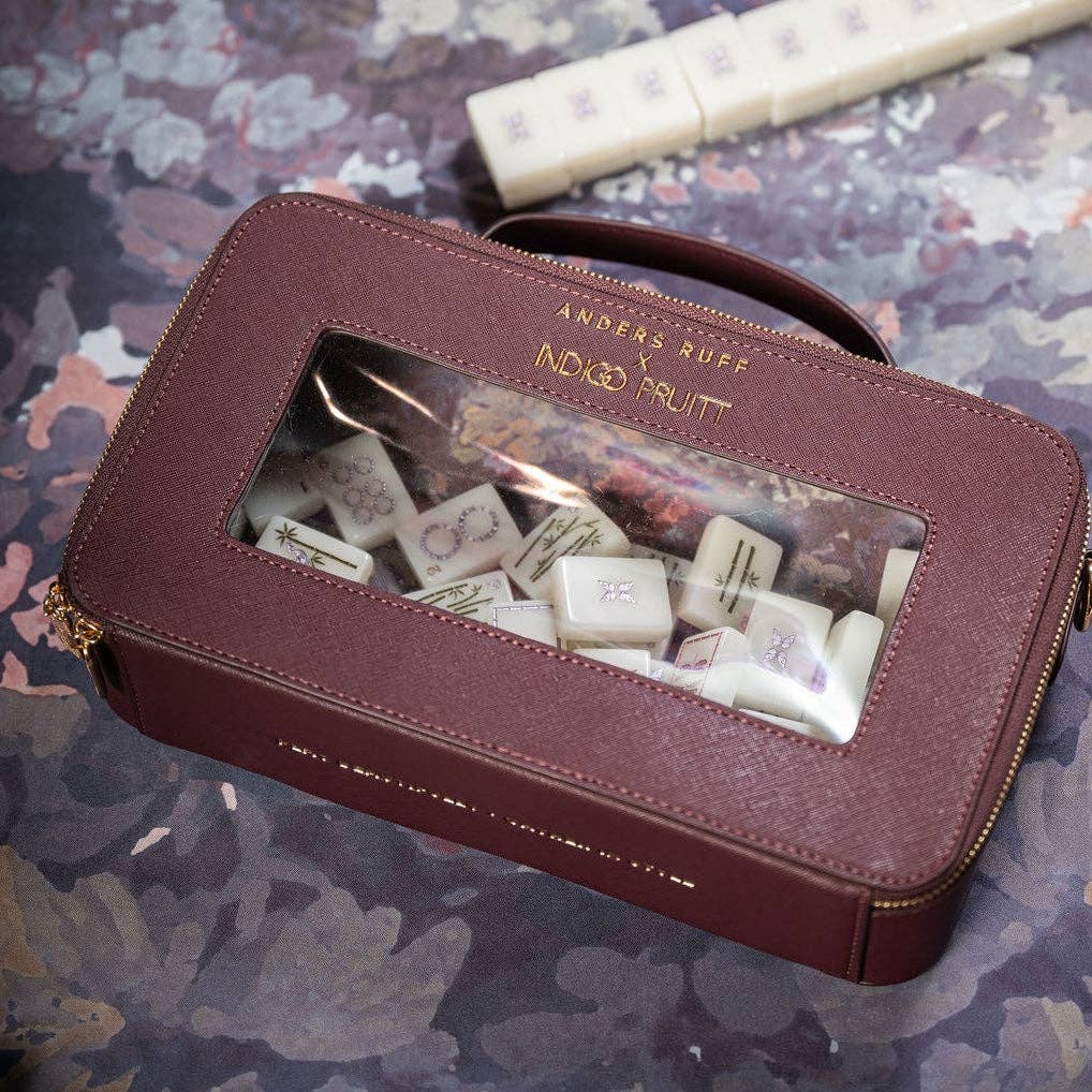 Anders Ruff Design Co. Brownstone Bloom Mahjong Tile Set Preoder Ships Dec 21-25