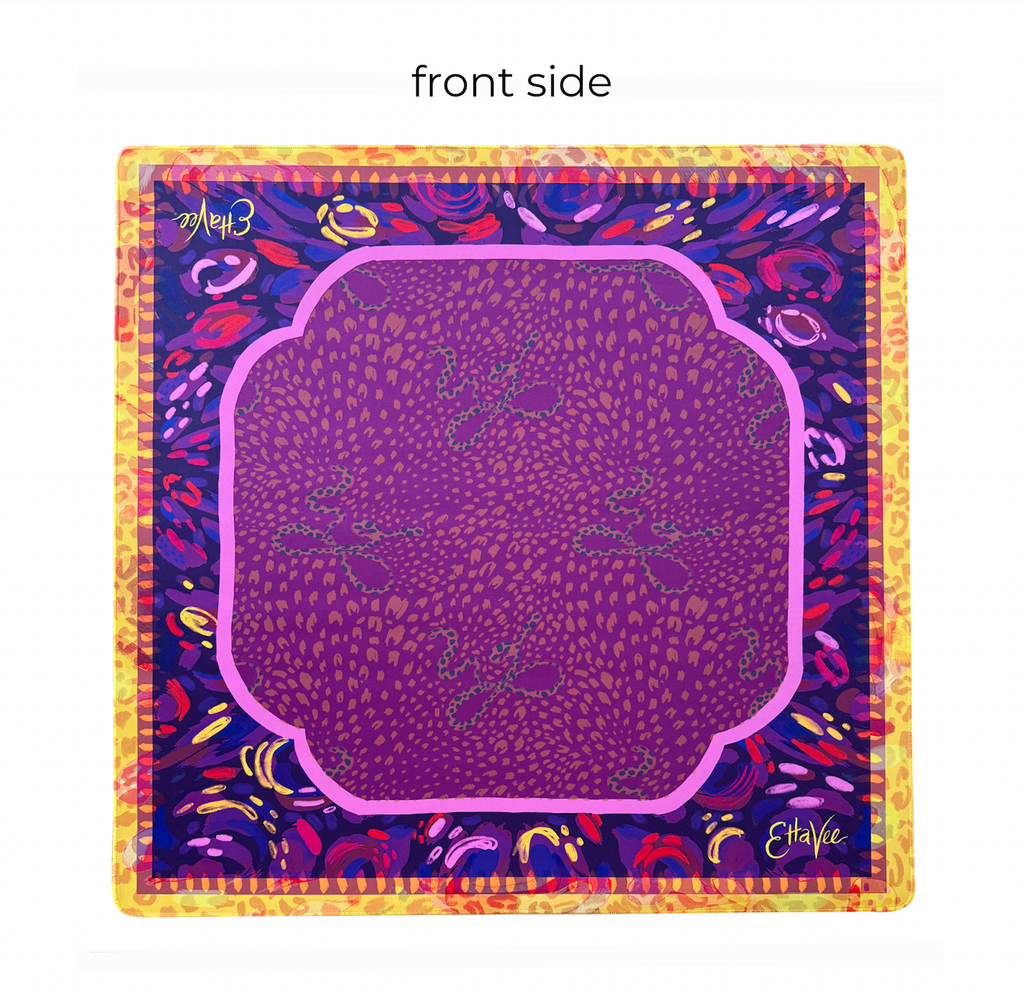 LIMITED EDITION EttaVee "Leo Lady" Double-Sided Mahjong Mat PREORDER