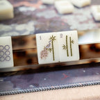 Anders Ruff Design Co. Brownstone Bloom Mahjong Tile Set Preoder Ships Dec 21-25