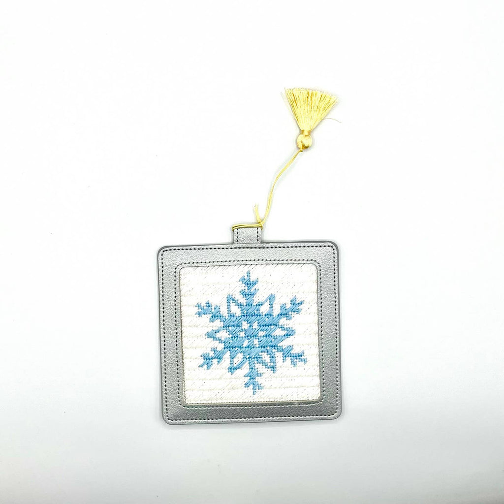 Vegan Leather 4x4 Ornaments
