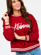 Mary Square Millie Sweatshirt | Alabama Script