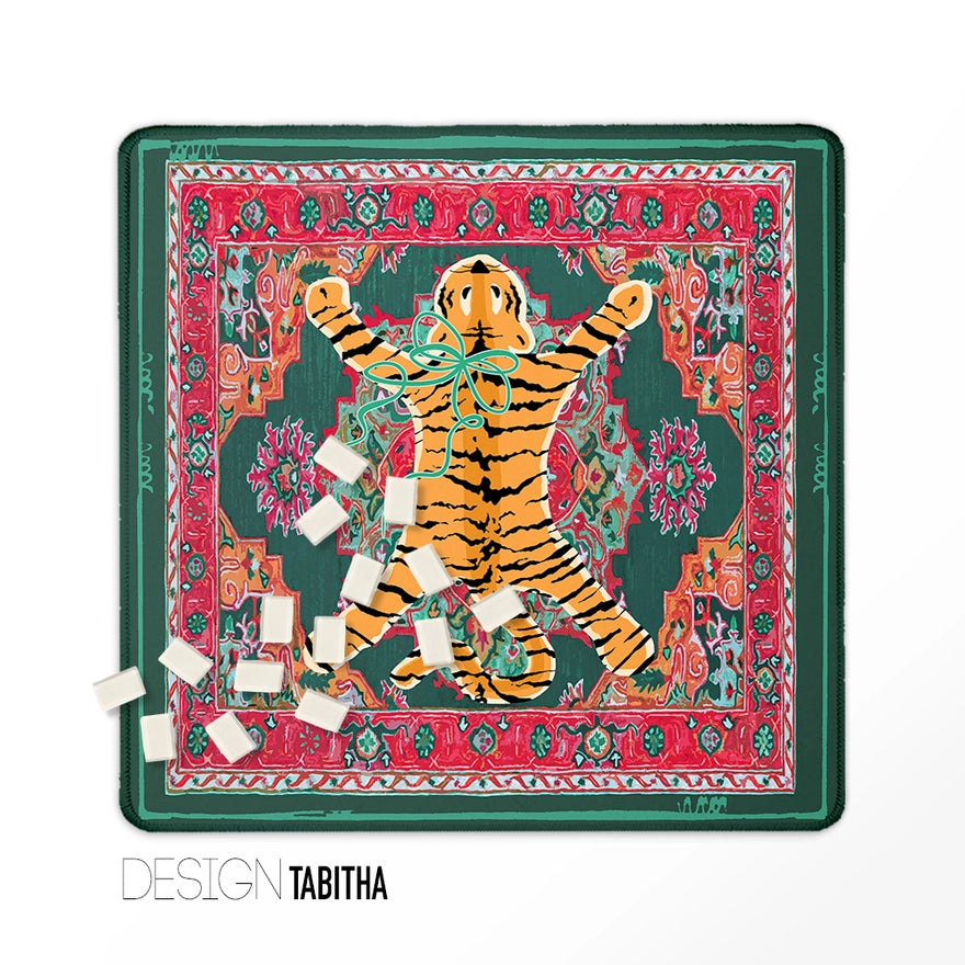 Tabitha 31.5" with mat bag, Mahjong Mats Premium 3mm Neoprene
