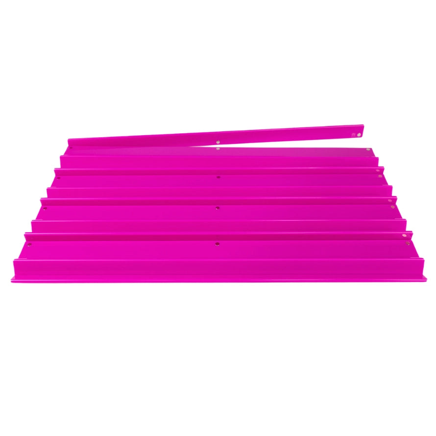 My Fair Mahjong - Premium Acrylic | 4 Racks + 4 Pushers - Solid Magenta