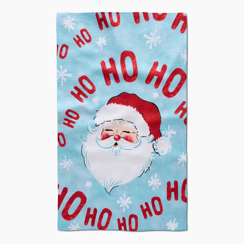Geometry Merry Santa Claus
