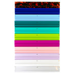 My Fair Mahjong - Premium Acrylic | 4 Racks + 4 Pushers - Solid Macaron Pink