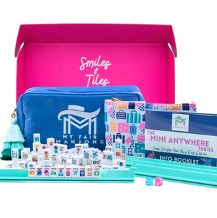 My Fair Mahjong MINI TRAVEL MAHJONG | Mini Anywhere Series | White