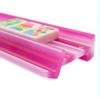 My Fair Mahjong - Premium Acrylic | 4 Racks + 4 Pushers - Pink Ribbon