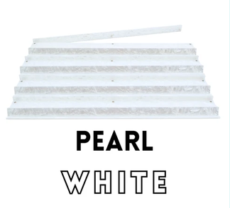 My Fair Mahjong - Premium Acrylic | 4 Racks + 4 Pushers - Pearl White