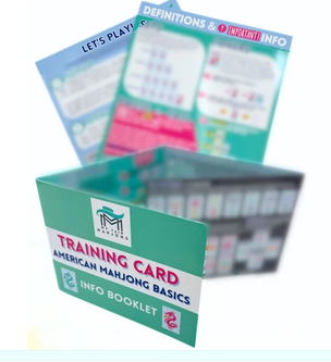 My Fair Mahjong MAHJONG QUICK-START GUIDE | Info Booklet & Cards | Dealing - Charleston - Basic Rules