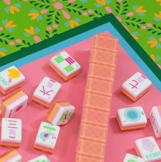 My Fair Mahjong CRYSTAL CONFETTI | Sorbet Pink | Mahjong with a Sprinkle of Color and Joy