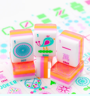 My Fair Mahjong CRYSTAL CONFETTI | Sorbet Pink | Mahjong with a Sprinkle of Color and Joy