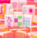 My Fair Mahjong CRYSTAL CONFETTI | Sorbet Pink | Mahjong with a Sprinkle of Color and Joy