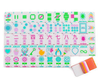 My Fair Mahjong CRYSTAL CONFETTI | Sorbet Pink | Mahjong with a Sprinkle of Color and Joy