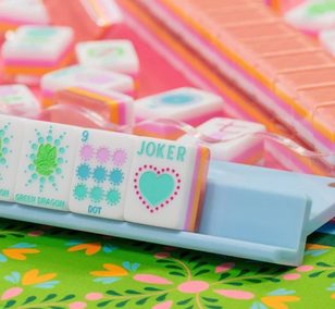My Fair Mahjong CRYSTAL CONFETTI | Sorbet Pink | Mahjong with a Sprinkle of Color and Joy