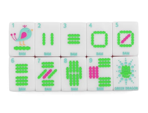 My Fair Mahjong CRYSTAL CONFETTI | Sorbet Pink | Mahjong with a Sprinkle of Color and Joy