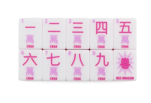 My Fair Mahjong CRYSTAL CONFETTI | Sorbet Pink | Mahjong with a Sprinkle of Color and Joy