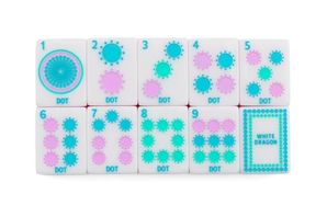 My Fair Mahjong CRYSTAL CONFETTI | Sorbet Pink | Mahjong with a Sprinkle of Color and Joy