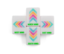 My Fair Mahjong CRYSTAL CONFETTI | Sorbet Pink | Mahjong with a Sprinkle of Color and Joy