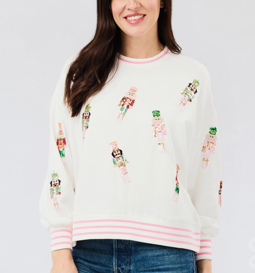 Mary Square Sweatshirt Millie Small Nutcrackers