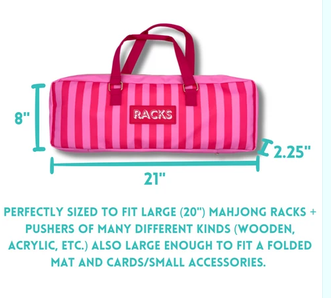 My Fair Mahjong Rack Bag Fits 20" Racks + Folded Mat