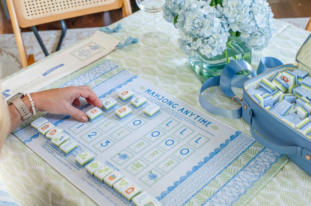 House of Hydrangea Mahjong Tile Set Preorder Ships Jan 9-12