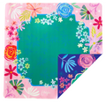 LIMITED EDITION - EttaVee "Happy Fleurs" Double-Sided Mahjong Mat PREORDER