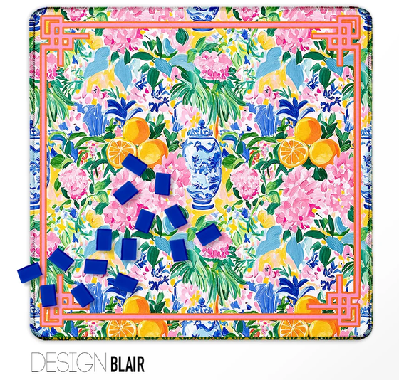 Blair Mahjong Mat 31.5" with mat bag Premium 3mm Neoprene