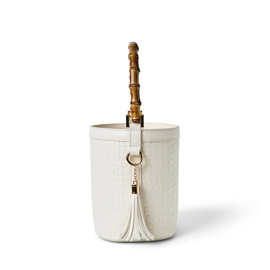 Tala - Moonlight Tile Bag - Silver Grasscloth Grain SHIPS 11/15/2025