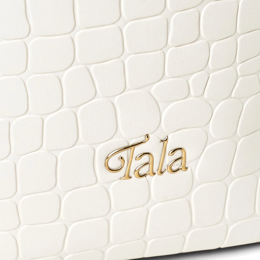 Tala - Moonlight Tile Bag - Silver Grasscloth Grain SHIPS 11/15/2025