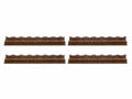 Tala- Shoreline Mahjong Rack & Wavy Pusher - Chocolate Woven Rattan PREORDER SHIPS Oct 2026