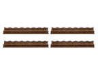 Tala- Shoreline Mahjong Rack & Wavy Pusher - Chocolate Woven Rattan PREORDER SHIPS Oct 2026
