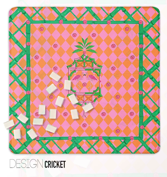 Cricket 31.5" Mahjong Mat with mat bag Premium 3mm Neoprene