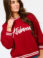 Mary Square Millie Sweatshirt | Alabama Script