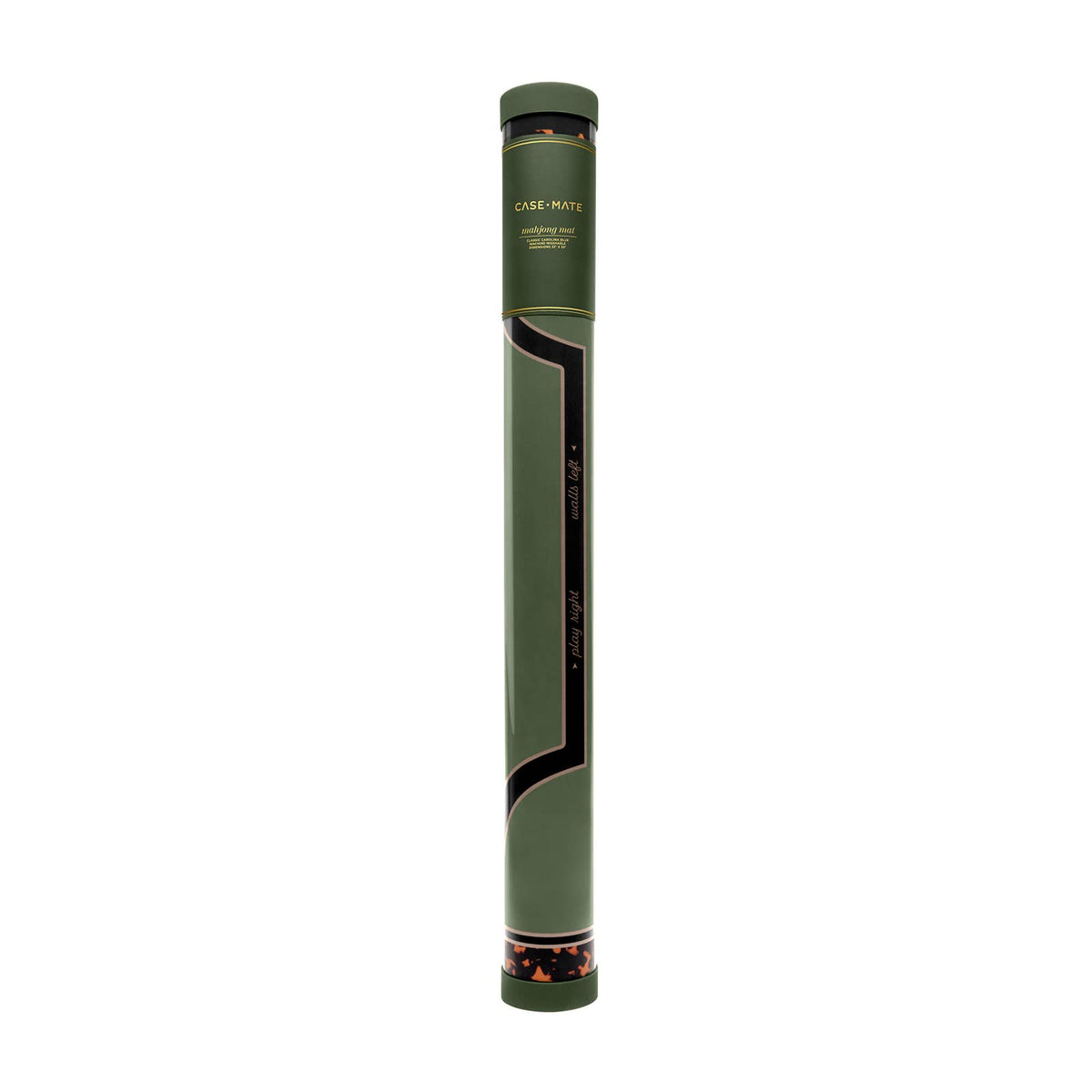 Case-Mate Tortoiseshell Mahjong Mat with Storage Tube (Ships 11/16-11/20)