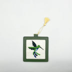 Vegan Leather 4x4 Ornaments