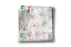 Mahjong Kitchen Towel Mah jongg Tile Game Decor Hostess Gift