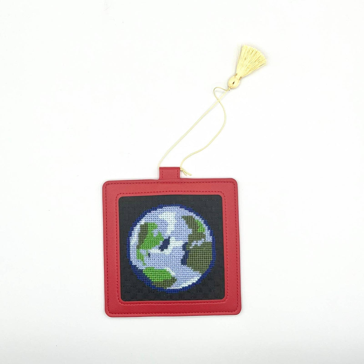Vegan Leather 4x4 Ornaments