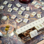Anders Ruff Design Co. Brownstone Bloom Mahjong Mat (Ships 11/23)