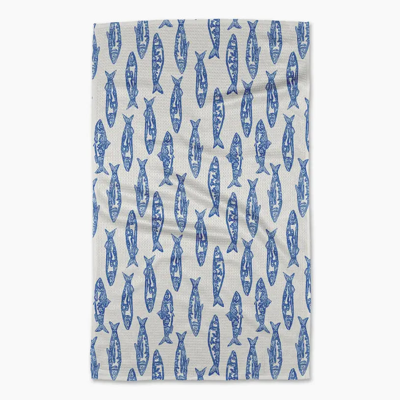 Geometry Inshore Tea Towel