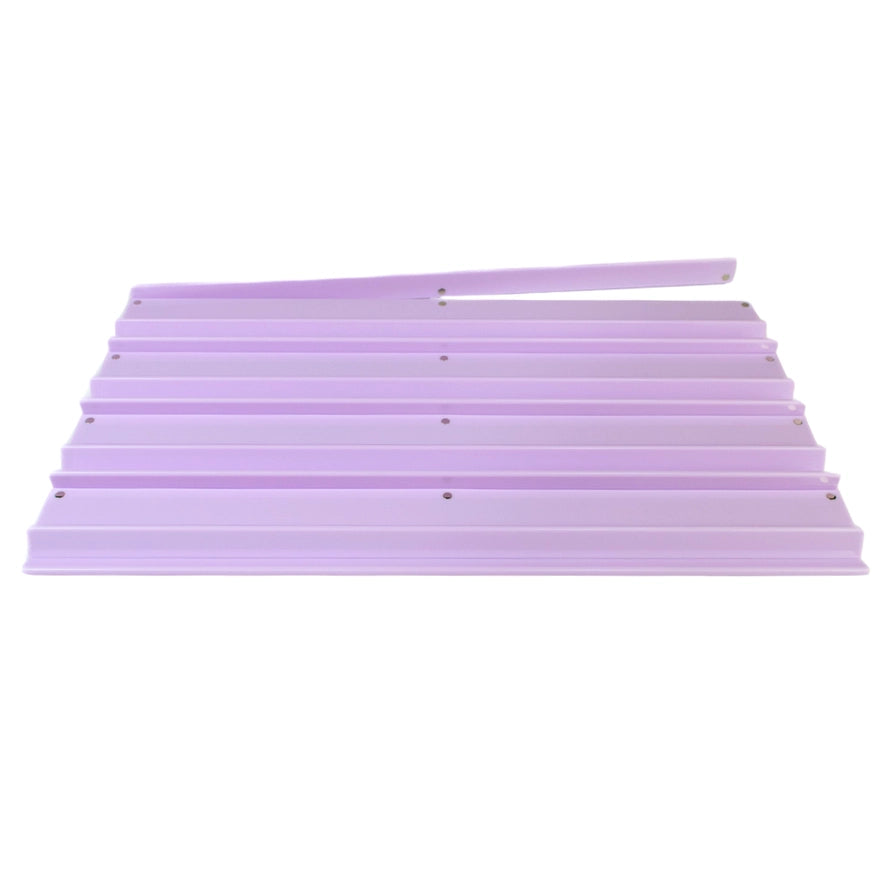 My Fair Mahjong - Premium Acrylic | 4 Racks + 4 Pushers - Solid Macaron Purple