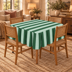 Box Pleated Mahjong Square 55" x 55" Table Skirts (Tablecloth) 7 Colors