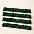 20" Green Tortoiseshell Acrylic Racks - Set of 4 PreOrder for late Oct 2026