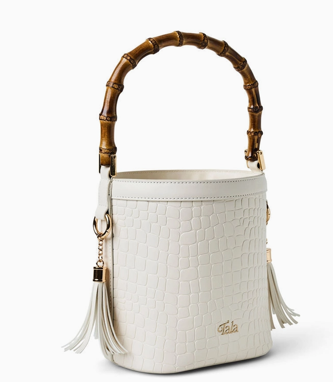 Tala - Moonlight Tile Bag - Silver Grasscloth Grain SHIPS 11/15/2025