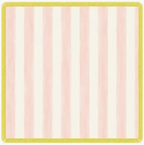 Tala - Cabana Mahjong Mat - Pink & Ivory with Citrus Fringe