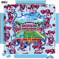 Rebels 31.5" Mahjong Mat with mat bag College Football Stadiums Premium 3mm Neoprene