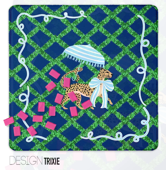 Travel Mahjong Mat Trixie 20" Non Neoprene